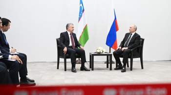 Мирзиеев выразил уверенность в победе Путина на выборах 