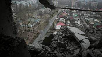 Снабжающий Донецк водопровод поврежден при обстрелах