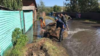 В бурятском поселке паводковые воды подтопили 50 домов