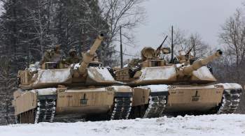 В Пентагоне не назвали точных сроков поставок танков Abrams Украине
