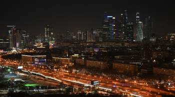 Уличное освещение в Москве перевели на летний режим работы