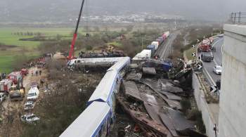 В Греции объявили трехдневный траур из-за катастрофы на железной дороге