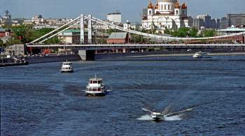 Купить билет на речной трамвайчик в Москве можно через приложение