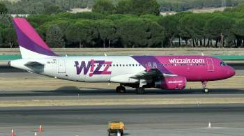 Самолет Wizz Air, приземлившийся в Киеве, вернулся в Будапешт