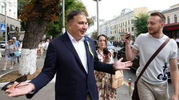 Забронированное Саакашвили место на рейсе Киев — Тбилиси осталось свободным