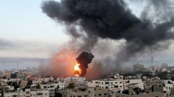 ВВС Израиля атаковали цех ХАМАС по производству оружия