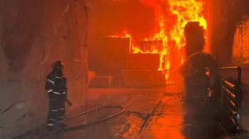В Тольятти локализовали пожар в покрасочном цехе предприятия