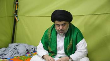 Шиитский лидер ас-Садр, чьи сторонники протестуют в Ираке, начал голодовку