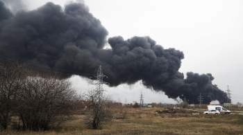 Пожар на нефтебазе в Белгороде ликвидировали