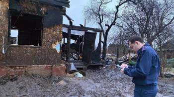 При пожаре в Воронежской области погибли двое детей