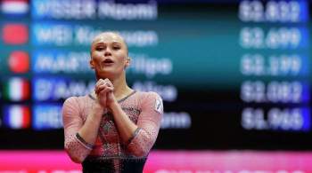 Мельникова выиграла бронзу в опорном прыжке на чемпионате мира