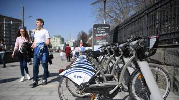 В Москве большинство станций велопроката работают от солнечных батарей