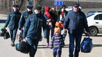В лагере  Спутник  в Ростовской области закончились места для беженцев
