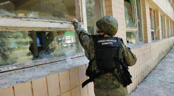 В Донецке повредили здание школы из-за обстрелов ВСУ