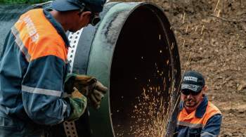  Мосгаз  прокладывает газопровод в новой Москве