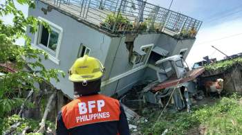 Землетрясение на Филиппинах привело к гибели десяти человек