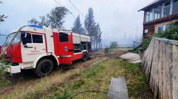 В селе Арылах в Якутии ликвидировали пожар