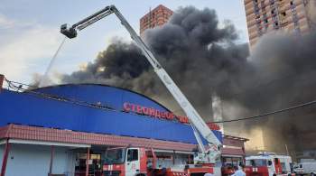 На складе на северо-востоке Москвы ликвидировали открытое горение