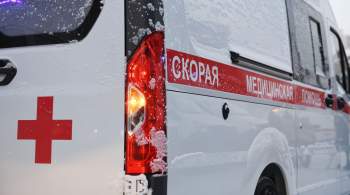 В Красноярском крае столкнулись грузовик и микроавтобус