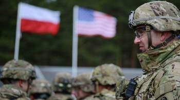 Первая группа солдат США прибыла в Польшу для усиления НАТО