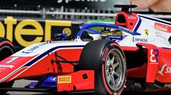 Шварцман стал третьим в третьей гонке этапа  Формулы-2  в Баку