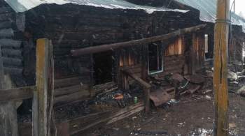 При пожаре в Забайкалье погибли две женщины и ребенок