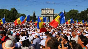 Тысячи жителей Молдавии вышли на антиправительственную акцию