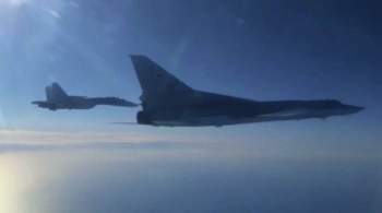 Российские бомбардировщики выполнили пятичасовой полет над Черным морем