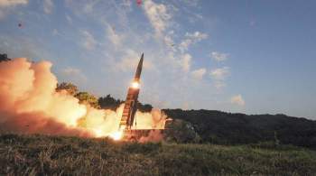 Южная Корея запустила собственную баллистическую ракету с подлодки