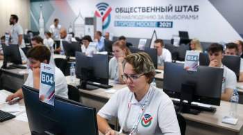 Общая явка по Москве на выборах составила 36,37 процента на 10:00