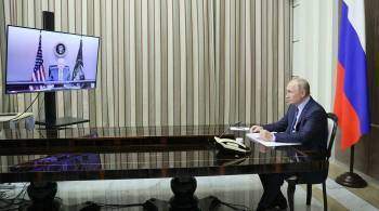 В Совфеде позитивно оценили предновогоднюю беседу Путина и Байдена