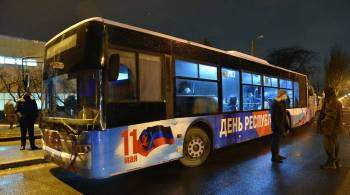 Эвакуация из Донбасса будет идти и ночью, заявил Басурин
