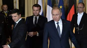 В Кремле не исключили возможной встречи Путина и Зеленского
