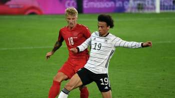 Сборная Дании сыграла вничью с немцами в контрольном матче