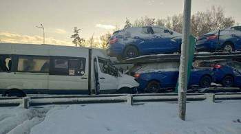 Во Владимирской области пять человек пострадали в ДТП с микроавтобусом