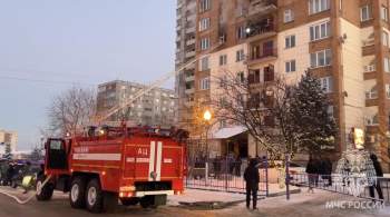 Во Владикавказе ликвидировали пожар в многоэтажке