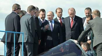 Песков рассказал, что Путин посмотрит на МАКСе
