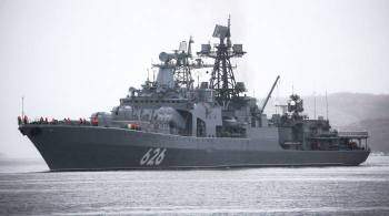 Российские корабли провели учения по поиску подлодок в Средиземном море