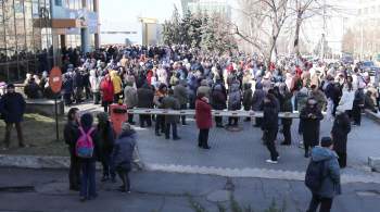Протестующие в Кишиневе выдвинули властям ультиматум