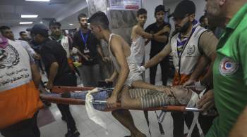 В Палестине заявили о наличии пострадавших от запрещенного оружия 