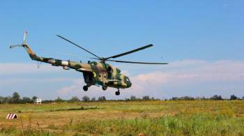 Средства ПВО уничтожили украинский Ми-8 в Запорожской области