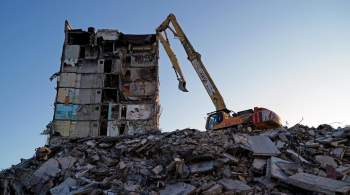 Снесенные в Мариуполе здания переработают в бетонную крошку
