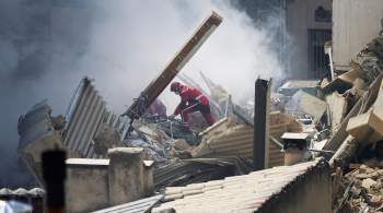 В Марселе эвакуировали более 170 человек после обрушения дома