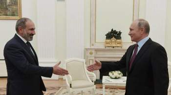 Анонсирована встреча Путина с Пашиняном