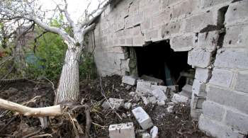 Украинские войска обстреляли Докучаевск 152-миллиметровыми снарядами