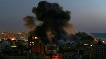 Израильская армия нанесла удар по стратегическим зданиям движения ХАМАС
