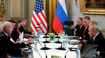 Путин назвал обстановку на переговорах с Байденом доброжелательной