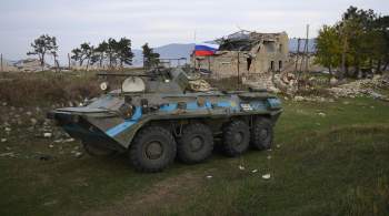 В Госдуме объяснили, почему миротворцы в Карабахе не применяют оружие 