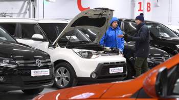 Продажи новых легковых автомобилей и LCV в России упали на 62,8 процента
