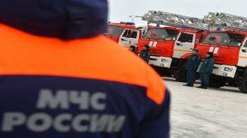 В Курской области загорелся цех сахарного завода